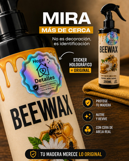 CERA RESTAURADORA DE MADERA —  SIN LIJAR, SIN BARNIZAR - PACK 02 UNIDADES